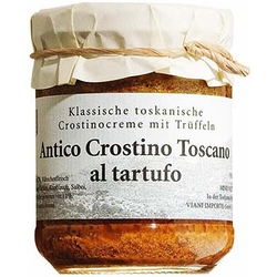Antico Crostino Toscano mit Trüffeln