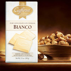 Caffarel weiße Schokolade mit Vanille Piemont Italien Cioccolato