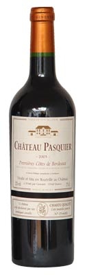 Château Pasquier - Premiéres Côtes de Bordeaux AOC