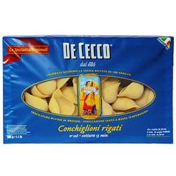 De Cecco Conchiglioni rigati gestreifte Muschelnudeln Italien Pasta