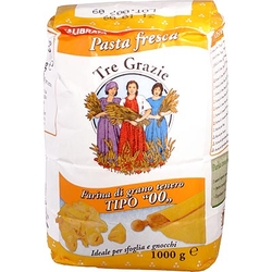 Farina tipo 00 per Pasta Fresca Tre Grazie 1Kg Weizenmehl für frische Pasta