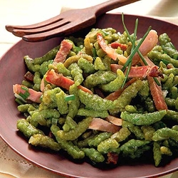 Gnocchi Tirolesi grüne Spätzli aus Südtirol