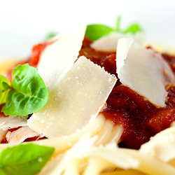 Grana Padano Späne feingehobelt