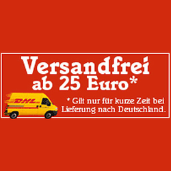 Gustini bietet faire Versandkosten