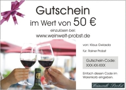 Gutschein 50 Euro