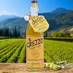 Il Grezzo Olivenöl Extra Vergine Olio d Oliva Costa d Oro 1 Liter