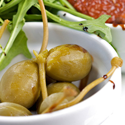 Kapernäpfel in Prosecco Frutti di Cappero al Prosecco Italien