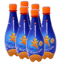 L Aranciata Orangenlimonade 6er pack - San Pellegrino inkl. Pfand