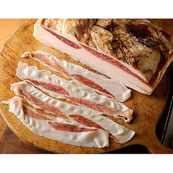 Lardo di Colonnata Giannarelli Toskana fetter Speck vom Hausschwein