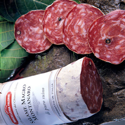 magere toskanische Bergsalami Montanaro Antica Macelleria Falorni Toskana