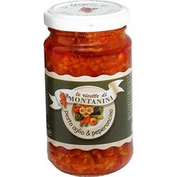 Montanini scharfes Pesto Aglio e Peperoncino Piemont