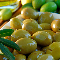 Olive Belle di Cerignola 370ml Zuccato Oliven