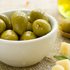 grüne Oliven mit Stein Olive Verdi Noi Voi