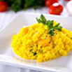 Risotto mit Safran-Fäden