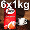Segafredo Intermezzo 6 x 1 kg Caffe Espresso