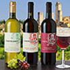 Weinpaket San Gimignano Rotwein aus der Toskana Probierpaket