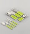 ZELLER Besteck-Set (17-tlg.), grün, grün