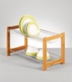 ZELLER Tellerabtropfständer »Bamboo«, natur, natur