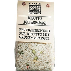 Risotto mit grünem Spargel