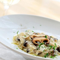 Risotto mit Steinpilzen
