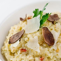 Risotto mit Trüffelstücken