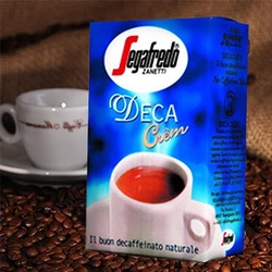 Segafredo decaffeinato Deca Crem gemahlen koffeinfrei macinato Espresso Caffe Cafe