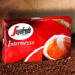 Segafredo Kaffee Espresso Intermezzo 3 x 250 gemahlen