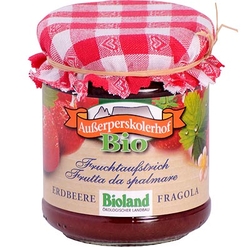 Südtiroler Fruchtauftstrich Erdbeere BIO Außerperskolerhof