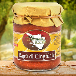 toskanische Wildschwein Sauce Ragu di Cinghiale