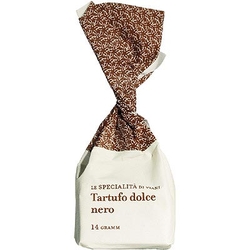 Trüffelpraline dunkel einzeln Tartufo dolce nero
