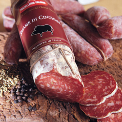 Wildschwein Salami Salame di Cinghiale Antica Macelleria Falorni Toskana
