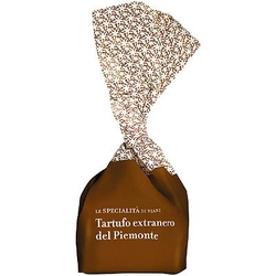 Zartbitter Trüffelpraline einzeln Tartufo Extranero del Piemonte