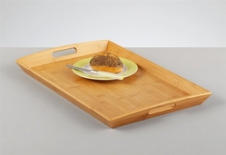 ZELLER Tablett »Bamboo«, natur, natur
